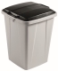 Abfallsammler Set DURABIN 90 - grau/schwarz