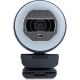 TERRA Webcam Halo mit LED-Lichtkranz (C1868pro) und Privatschieber Full-HD, Auto Focus, Stereo Mic, Privacy Slider