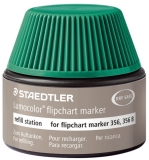 Tinte für Marker Lumocolor® refill station - 30 ml, grün
