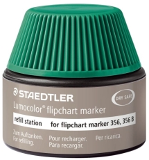 Tinte für Marker Lumocolor® refill station - 30 ml, grün