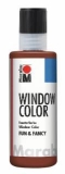 Window Color fun&fancy - Mittelbraun 046, 80 ml