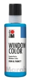 Window Color fun&fancy - Azurblau 095, 80 ml