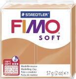 Modelliermasse FIMO® soft - 57 g, cognac