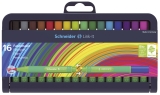 Faserschreiber Link-It, 16 Farben im Etui