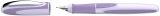 Füller Ray - Rechtshänder, Patrone, M, lavender