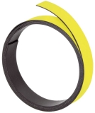 Magnetband - 100 cm x 15 mm, gelb