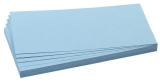 Moderationskarte - Rechteck, 205 x 95 mm, hellblau, 500 Stück