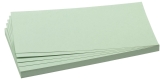Moderationskarte - Rechteck, 205 x 95 mm, hellgrün, 500 Stück