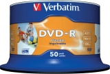 DVD-R - 4.7GB/120Min, 16-fach, Cakebox (50 Disc), bedruckbar