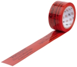Warnband Vorsicht hochempfindliche Elektrogeräte - rot/schwarz, 50 mm x 66 m