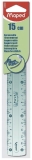 Flachlineal Flex, - 15 cm, aus Kunststoff, bruchfest