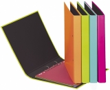Ringbuch Trend Colours - A5, 2 Ring, Ring-Ø 20mm, farbig sortiert, 12 Stück