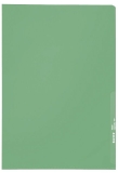4000 Standard Sichthülle A4 PP-Folie, genarbt, grün, 0,13 mm