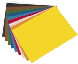 Tonpapier - 50 x 70 cm, 10 Farben sortiert