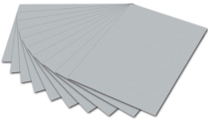 Tonpapier - A4, silber