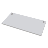 Schreibtischplatte für Levado™/Cambio™ - 180 x 80 x 2,5 cm, hellgrau