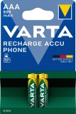 Rechargeable Accu Phone - Micro/AAA, 1,2 V, 800 mAh, 2er Blister