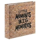 Einsteckalbum Bricks - 22,5 x 22 cm, 100 Seiten