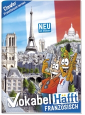 Vokabelheft A5 Französisch - mit Lernhilfe