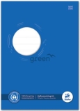 Heftschoner - A4, 150 g, blau, Recycling