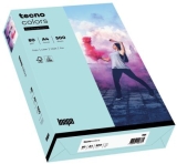 Multifunktionspapier tecno® colors - A4, 80 g/qm, hellblau, 500 Blatt
