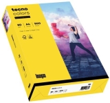Multifunktionspapier tecno® colors - A4, 80 g/qm, intensivgelb, 500 Blatt