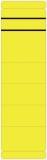 Ordnerrückenschilder - breit/kurz, sk, gelb, 100 Stück