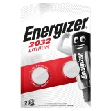 Knopfzellen-Batterie Lithium CR2032 3,0 Volt 2 Stück