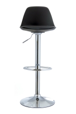 Barhocker BOBBA schwarz, 2 Stück