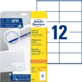6175 Universal-Etiketten ultragrip - 105 x 48 mm, weiß, 360 Etiketten, permanent