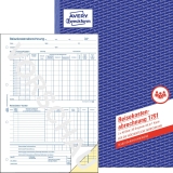 1751 Reisekostenabrechnung - A4, 2x40 Blatt, SD, für wöchentliche Abrechnung
