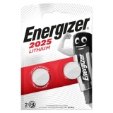 Knopfzellen-Batterie Lithium CR2025 3,0Volt - 2 Stück