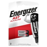 Batterie A27 Alkaline 12V, weiß/rot, 2 Stück
