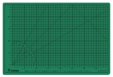 Schneideunterlage Twin-Cutting-Mats - 45 x 30 cm, grün/schwarz, einseitig bedruckt