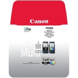 CANON Multipack PG-560/CL-561 sw+3-fbg.