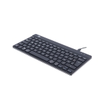 Compact Break Tastatur QWERTZ (DE) - schwarz, kabelgebunden