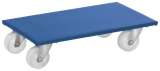Möbelroller 2350 - 600 x 300 mm, bis 350 kg, blau, 2er Pack