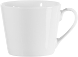 Kaffee Obertasse Bianco - 180 ml, Porzellan, weiß, 6 Stück