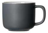 Kaffee Obertasse Jasper - 240 ml, Keramik, grau, 6 Stück