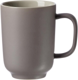 Kaffeebecher Jasper - 285 ml, Keramik, taupe, 6 Stück