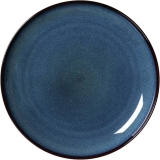 Frühstücksteller bali - Ø 20,5 cm, Keramik, blau, 6 Stück