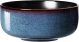 Schale bali - Ø 14,5 cm, Keramik, blau, 6 Stück
