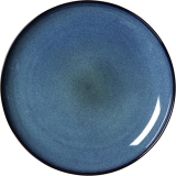 Speiseteller bali - Ø 27,5 cm, Keramik, blau, 6 Stück