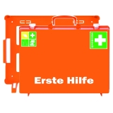 Erste Hilfe-Koffer MT-CD Industrie Norm orange - Füllung Standard DIN 13169