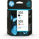 HP Combo Pack Nr.305 sw+3-fbg.