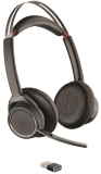 Headset Voyager Focus UC B825-M Stereo, Bluetooth - kabellos