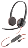 Headset Blackwire C3225 USB binaural