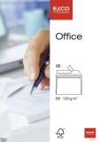 Briefumschlag Office - B6, hochweiß, haftklebend, ohne Fenster, 100 g/qm, 25 Stück