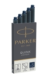 Tintenpatrone Quink - schwarz-blau, 5 Patronen