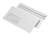Briefhülle - DL, weiß, selbstklebend, Innendruck, 80 g/qm, 1000 Stück